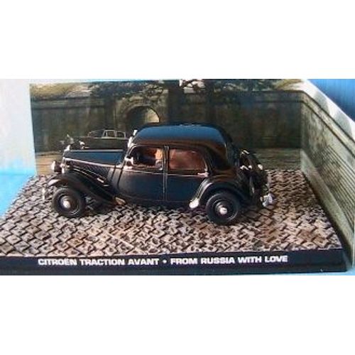 Citroen Traction Avant With Love From Russia 1/43 Bond Uh-Universal Hobbies