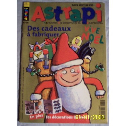 Astrapi  N° 475 : Des Cadeaux A Fabriquer