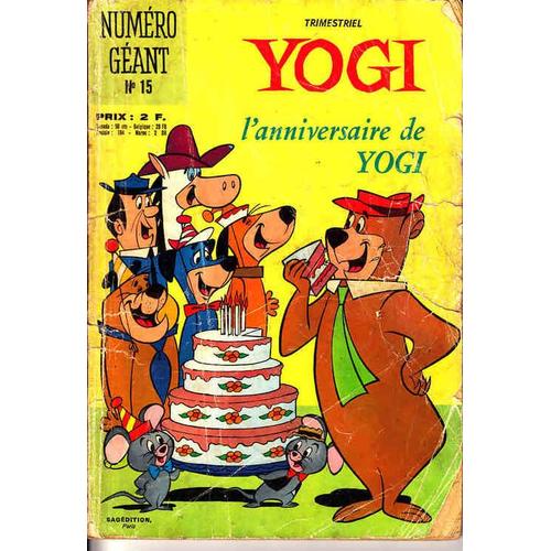 Yogi Les Pierrafeu   N° 15 : Numero Geant  L'anniversaire De Yogi