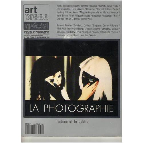 Art Press Special Hors-Série N° 11 : La Photographie L' Intime Et Le Public