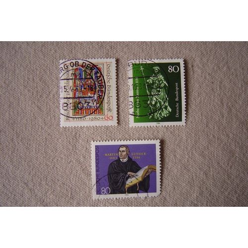 3 Timbres Theme Religion R.F.A