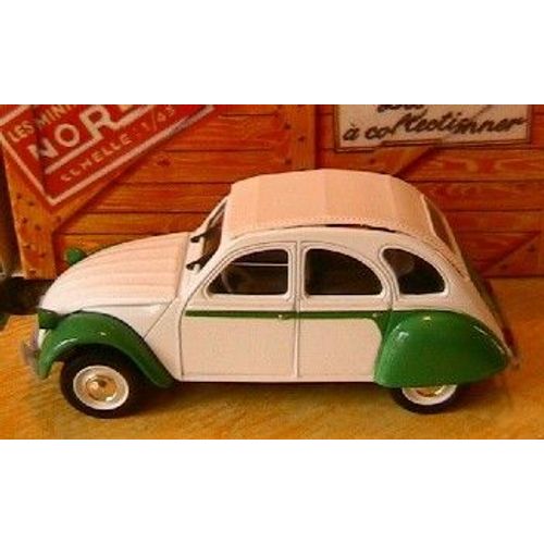 Citroen 2cv Dolly 1985 Norev Verte 1/43 Deudeuche Boite Hachette-Norev