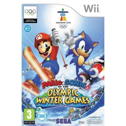 Mario & Sonic At The Olympic Winter Games - Version Anglaise Wii