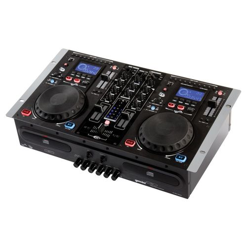 Gemini CDM 3700g - Double platine CD / table de mixage -  Set karaoké