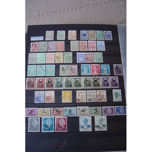 62 Timbres Emissions Communes De Turquie