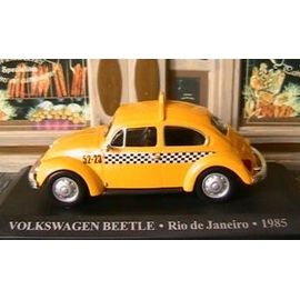 Volkswagen Beetle Taxi Rio De Janeiro 1985 1/43 Brazil Ixo Altaya-Ixo