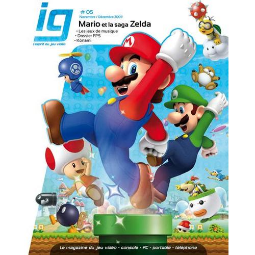 Ig L'esprit Du Jeu Video  N° 5 : Mario Et La Saga Zelda