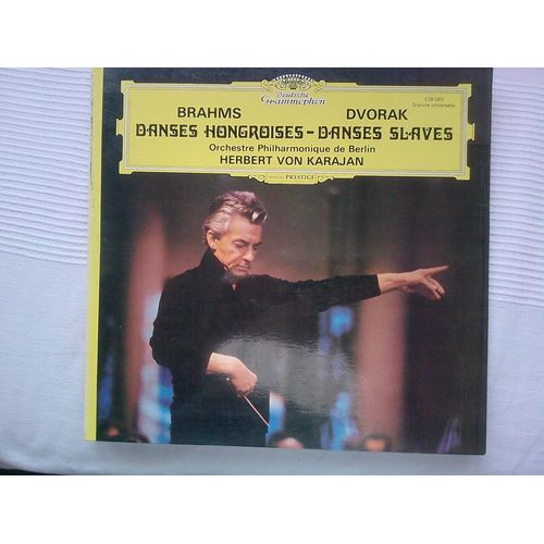 Disque Vinyle 33t Danses Hongroises / Danses Slaves. Par L'orchestre Philharmonique De Berlin Sous La Direction De Herbert Von Karajan