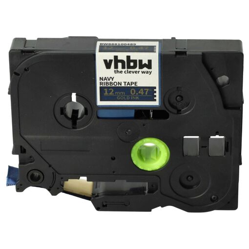 vhbw Ruban textile compatible avec Brother PT 1200S, 1230PC, 1200P,...