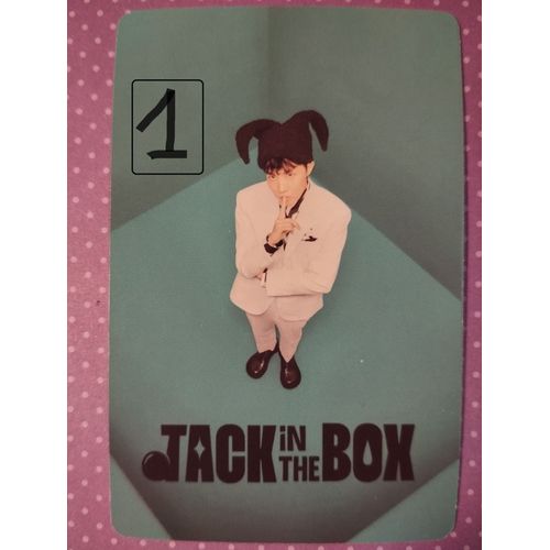 Photocard Au Choix Bts J Hope Jack In The Box