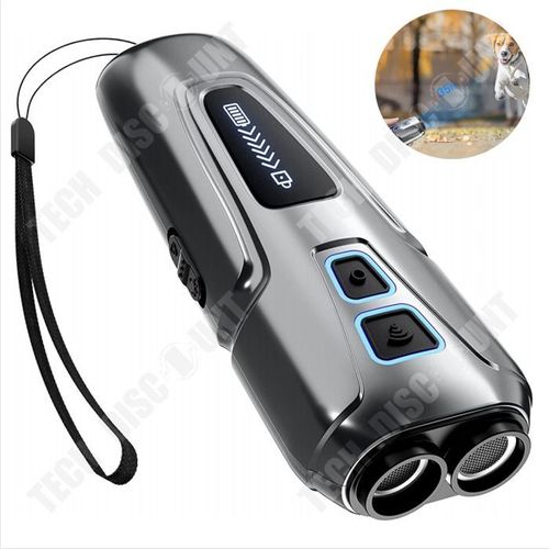 Td® Répulsif Ultrasonique Pour Chiens Dispositif D'entraînement Portable Multifonction Anti-Bruit Pour Chiens De Compagnie
