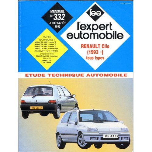 L'expert Automobile  N° 332 : Renault Clio (1993------>) Tous Types