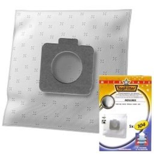 5 Sacs Aspirateurs Réf 67104 Pour Moulinex Compact / Compact De Luxe A 250