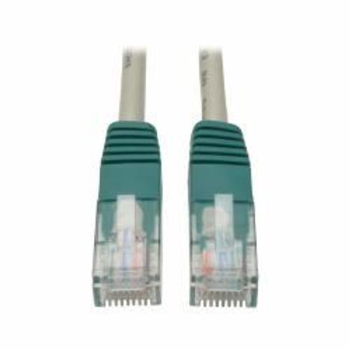 Eaton Tripp Lite Series Cat5e 350 MHz Crossover Molded (UTP) Ethernet Cable (RJ45 M/M), PoE - Gray, 7 ft. (2.13 m) - Câble inverseur - RJ-45 (M) pour RJ-45 (M) - 2.1 m - UTP - CAT 5 - gris
