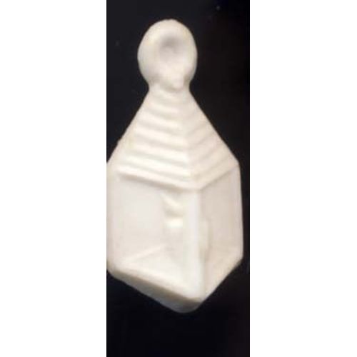 Fève Blanche En Plastique Lanterne