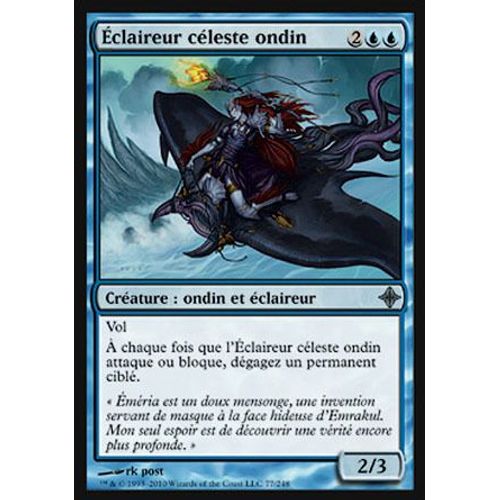 Éclaireur Céleste Ondin - Magic Mtg - L'ascension Des Eldrazi 77 - U