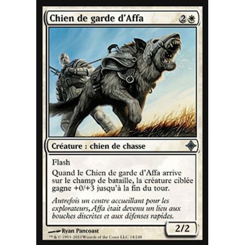 Chien De Garde D'affa - Magic Mtg - L'ascension Des Eldrazi 14 - U