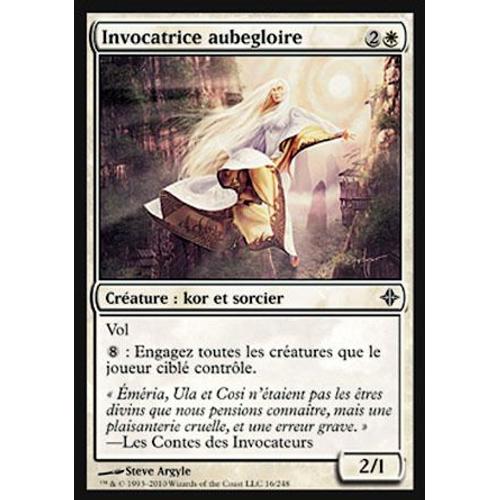 Invocatrice Aubegloire - Magic Mtg - L'ascension Des Eldrazi 16 - C