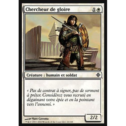 Chercheur De Gloire - Magic Mtg - L'ascension Des Eldrazi 22 - C