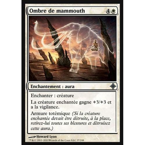 Ombre De Mammouth - Magic Mtg - L'ascension Des Eldrazi 37 - U