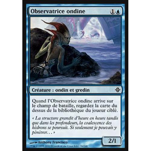 Observatrice Ondine - Magic Mtg - L'ascension Des Eldrazi 76 - C