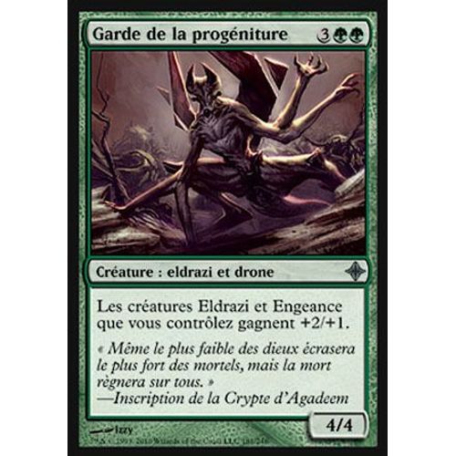 Garde De La Progéniture - Magic Mtg - L'ascension Des Eldrazi 181 - U