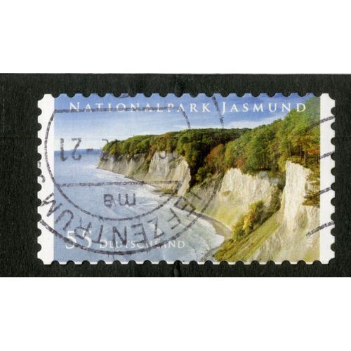 Timbre Oblitéré Deutschland, Nationalpark Jasmund, 2012, 55