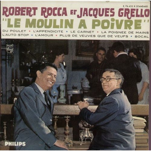 "Le Moulin À Poivre" Enregistrement Public Au Casino De Fleurs À Vichy : Du Poulet, L'appendicite, Le Carnet, La Poignée De Main, L'auto-Stop, L'amour, Plus De Veuves Que De Veufs, Bocal (25cm)