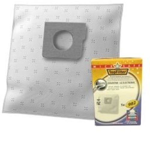 5 Sacs Aspirateurs Réf 67982 Pour Solac Magnum 2000 A 902