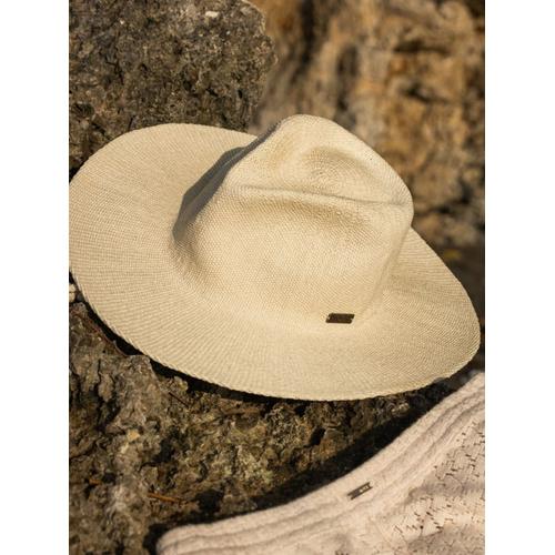 Sunny Kisses - Chapeau En Paille Pour Femme - Jaune -