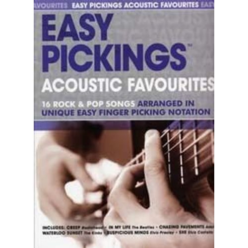 Easy Pickings Acoustic Favourites - Guitare - Wise