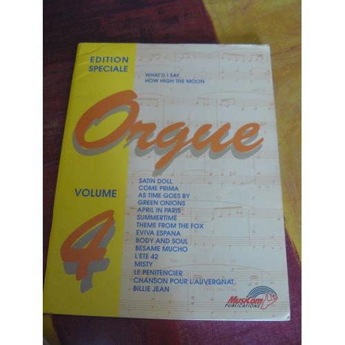 Orgue Volume 4 Edition Spéciale