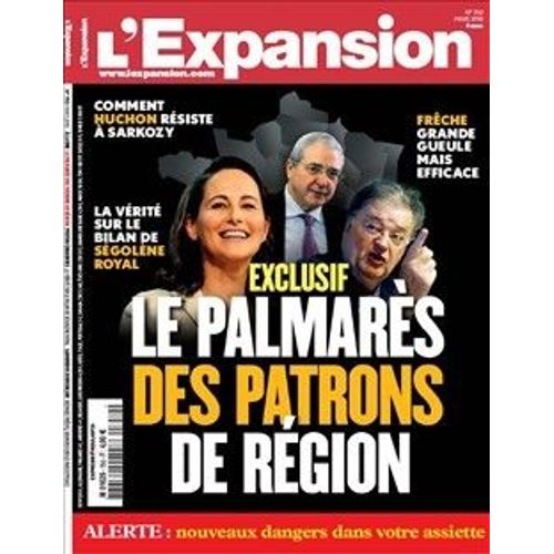 L'expansion  N° 750 : Exclusif : Le Palmarès Des Patrons De Région