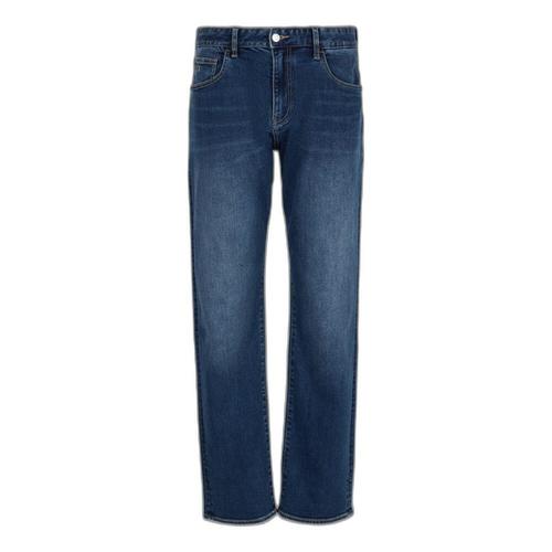 Armani Exchange - Jeans > Slim-Fit Jeans - Blue