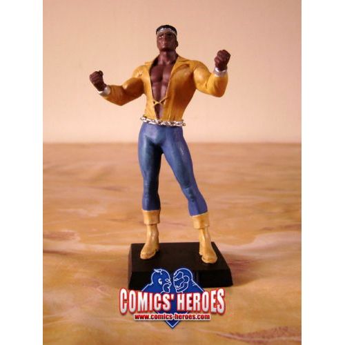 Marvel N° 59 - Luke Cage - Figurine En Plomb Peinte À La Main + Boite Collector + Fascicule En Francais