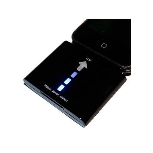 Batterie Chargeur Externe 1000 Mah Pour Apple Ipod Nano Touch Iphone 3g 3gs - Noir