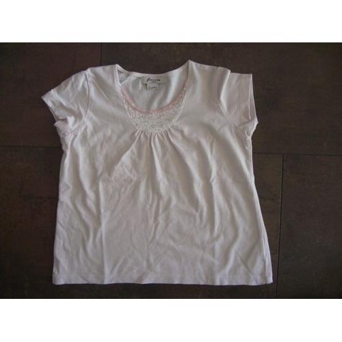 T-Shirt Rose Floriane 5 Ans