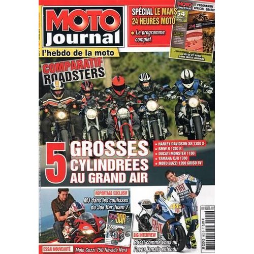 Moto Journal  N° 1900 : 5 Grosses Cylindrees Au Grand Air