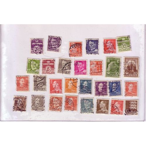 Danemark , Lot De 29 Timbres , Des Années 50 Et 60