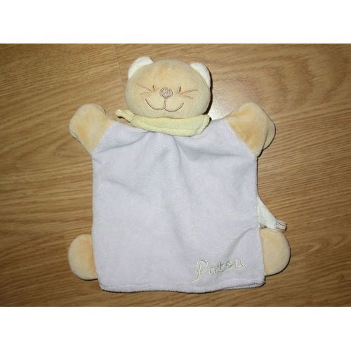 Doudou Chat Patou Marionnette
