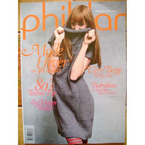 Catalogue Creations Phildar Femme  Mode Hiver En 30 Modeles N 009