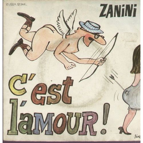 C'est L'amour (Jean Schmitt / Jean Fredenucci) 2'54  / A Quoi Tu Joues (J. Eigel / Jorge Ben) 2'50  (Pochette De Siné)