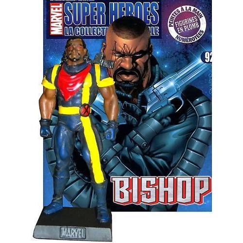 Marvel N°92 Bishop - Figurine En Plomb Peinte À La Main + Boite Collector + Fascicule En Francais