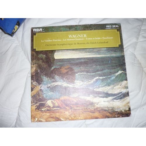 Disque Vinyle 33t Choeurs D'operas Celebres. Le Vaisseau Fantome / Tannhauser / Lohengrin / Les Maitres Chanteurs De Nuremberg / Le Crepuscule Des Dieux / Parsifal. Choeur Et Orchestre Du ...
