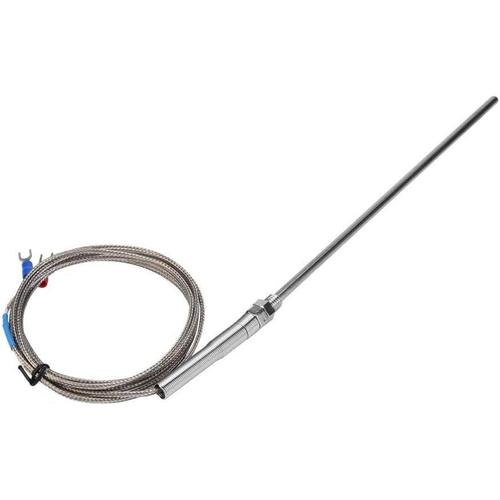 Thermocouple, Sonde De Capteur De Temp¿¿Rature De 0 ¿¿ 400 ¿¿ - Filetage M8 - Type K - R¿¿Sistance Aux Temp¿¿Ratures ¿¿Lev¿¿Es - 200 Mm Fil (3 M) Thermocouple Thermom¿¿Tre Et Sonde