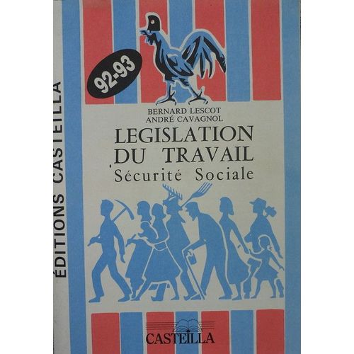 Législation Du Travail, Sécurité Sociale - Préparation Aux Divers Cap, Bep