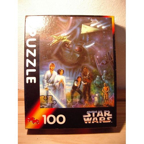 Puzzle Star Wars Mb Hasbro 1994 100 Pièces