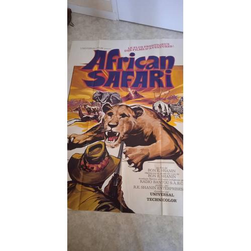 Affiche Du Film Documentaire African Safari (1969)