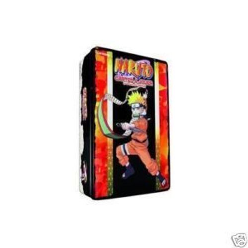 Naruto - Coffret Metal, Deck 40 Carte Invocation Serie 4 + 1 Booster Serie 1 + 1 Booster Serie 2+1  Carte Promo Holografique