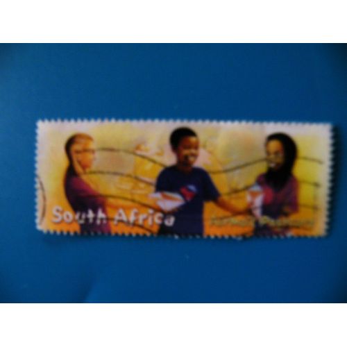 1 Timbre Oblitéré South Africa  (Afrique Du Sud)